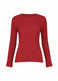 HATCHING PLEATS Top Red
