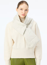 PADDED SCARF Stole Charcoal