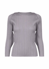 OVAL Top Greyish Purple