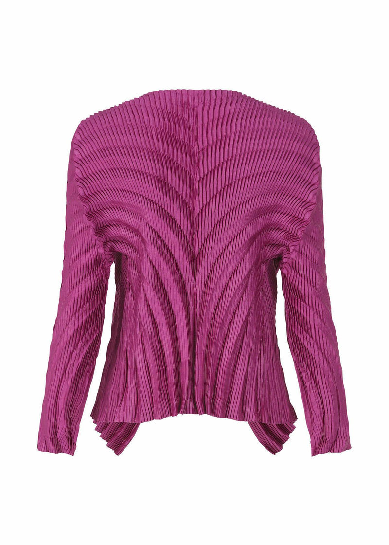 GEM PLEATS Cardigan Black