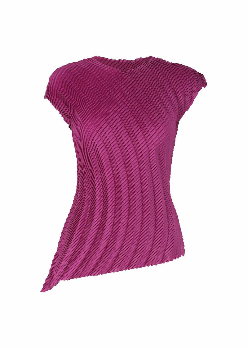 GEM PLEATS Top Magenta