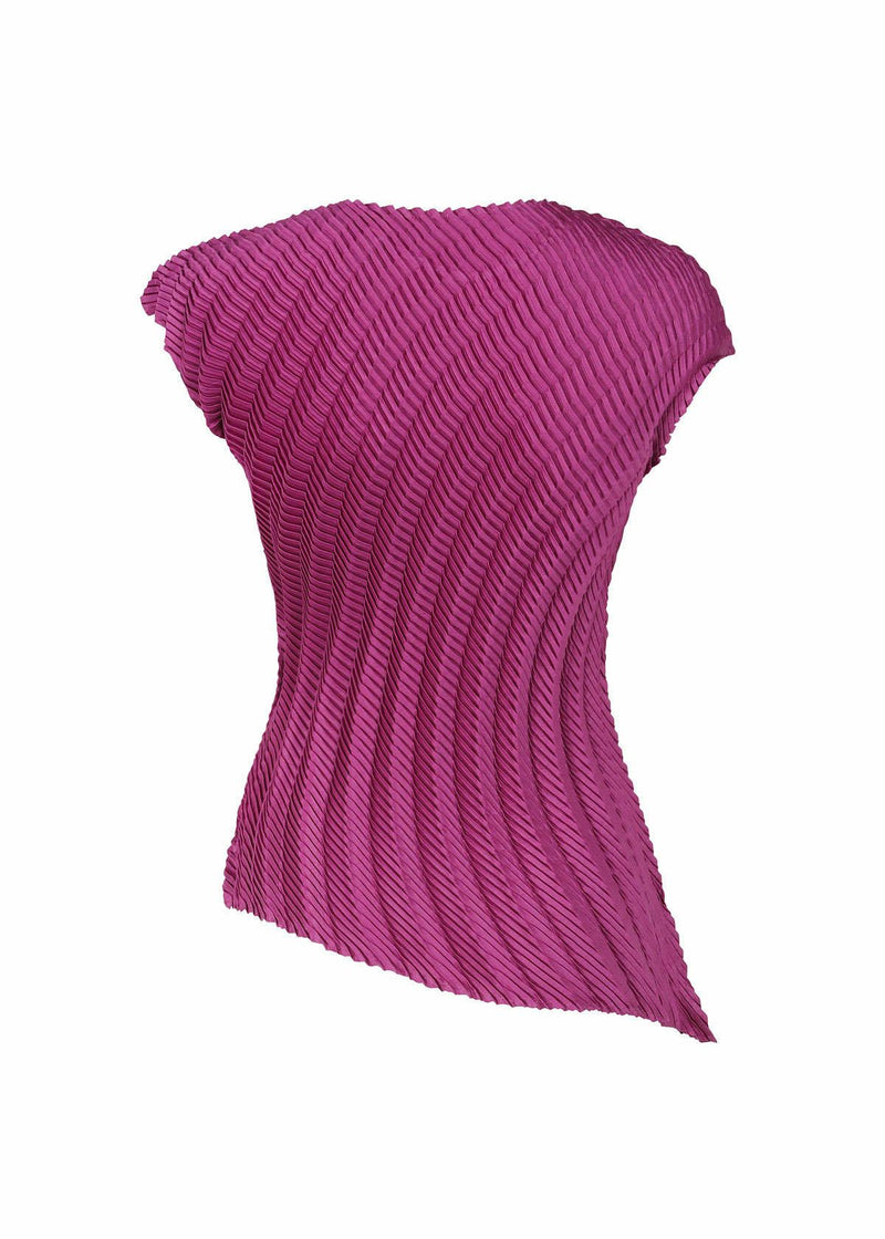 GEM PLEATS Top Black