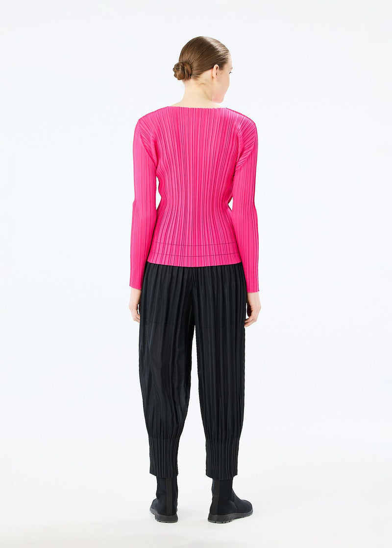 SOFT PLEATS Top Black