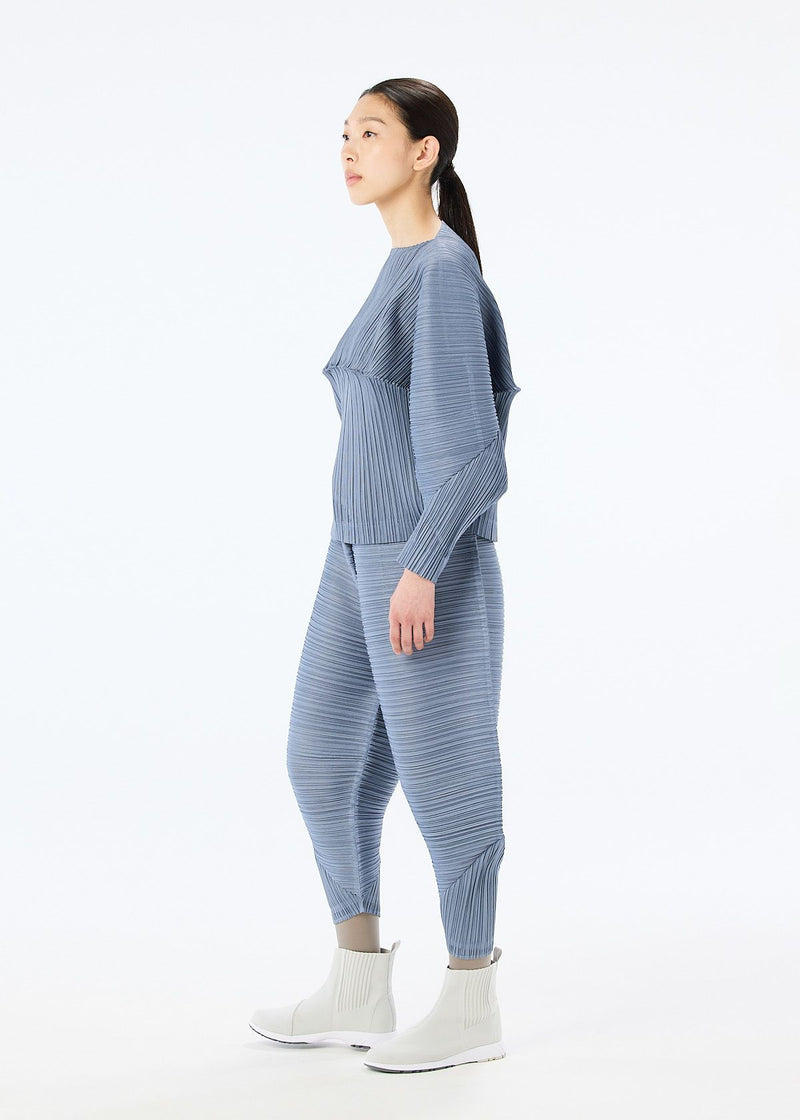 THICKER BOUNCE Trousers Blue Grey