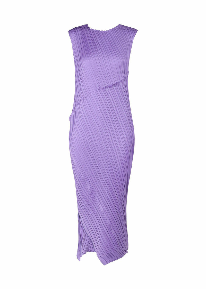 INTANGIBLE PLEATS Dress Purple