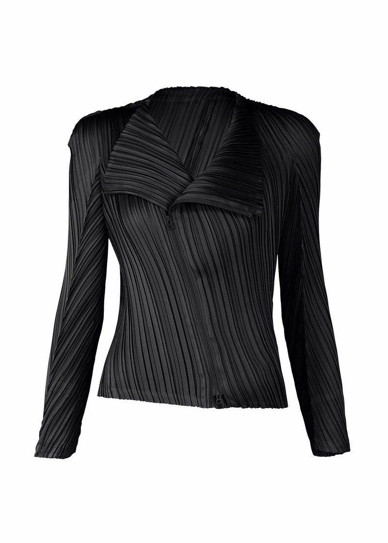 INTANGIBLE PLEATS Jacket Black