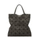 LUCENT METALLIC Tote Charcoal Grey