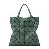 LUCENT METALLIC Tote Green