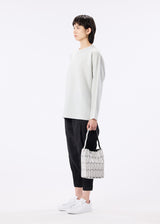 BUCKET Hand Bag Light Grey