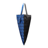 PRISM W COLOR Tote Blue x Charcoal Grey