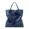 LUCENT W COLOR Tote Navy Blue x Wolf Green