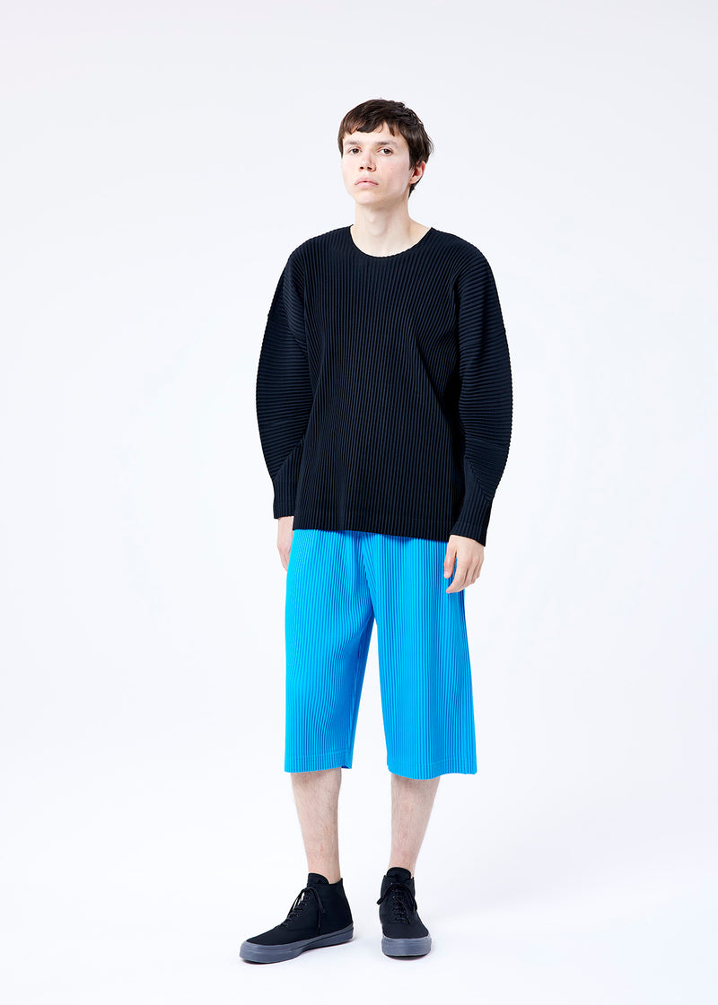 MC APRIL Trousers Turquoise Blue