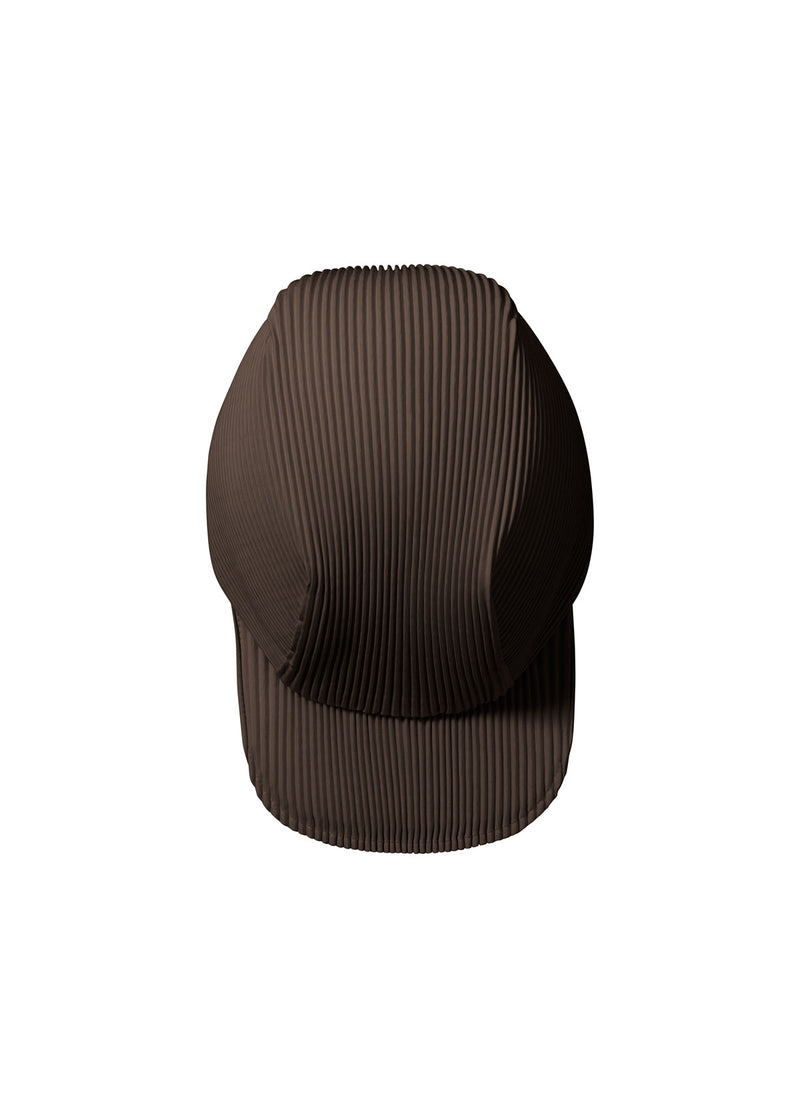 PLEATS CAP Cap Brown