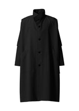 PRESS COAT LIGHT Coat Black