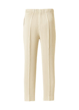 KERSEY PLEATS Trousers Ivory