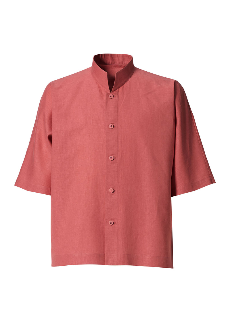 COTTON LINEN SHIRT Shirt Pink
