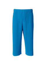MC APRIL Trousers Turquoise Blue