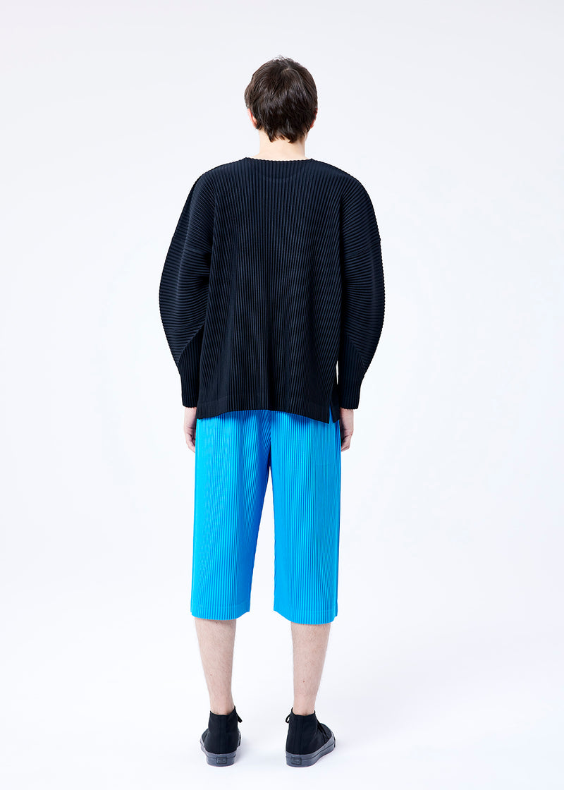 MC APRIL Trousers Turquoise Blue