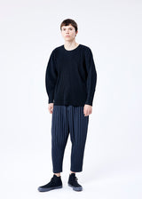 COLOR PLEATS Trousers Ivory