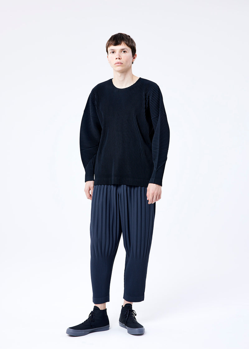 COLOR PLEATS Trousers Ivory