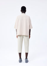 TAILORED PLEATS 2 Trousers Pearl Beige