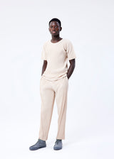 OBLIQUE Trousers Latte Beige