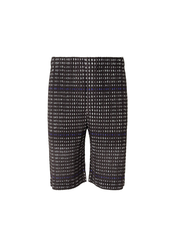 OUTER MESH DOTS PRINT Trousers Black