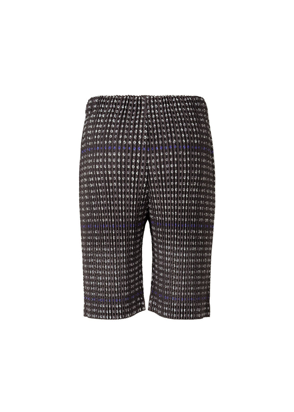 OUTER MESH DOTS PRINT Trousers Black