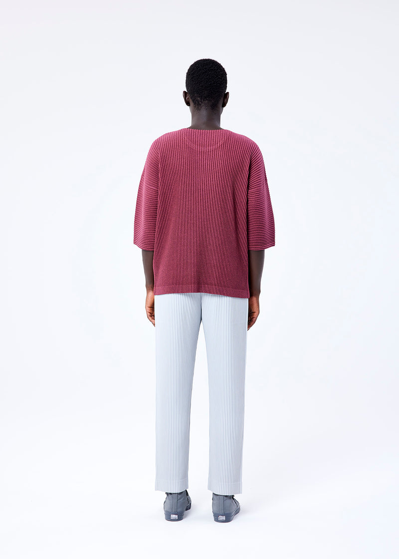 HEATHER PLEATS Top Red