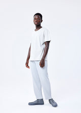 HARD TWIST JERSEY Top Light Grey