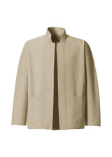 INLAID KNIT Jacket Beige