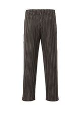 TWEED PLEATS Trousers Red Stripe