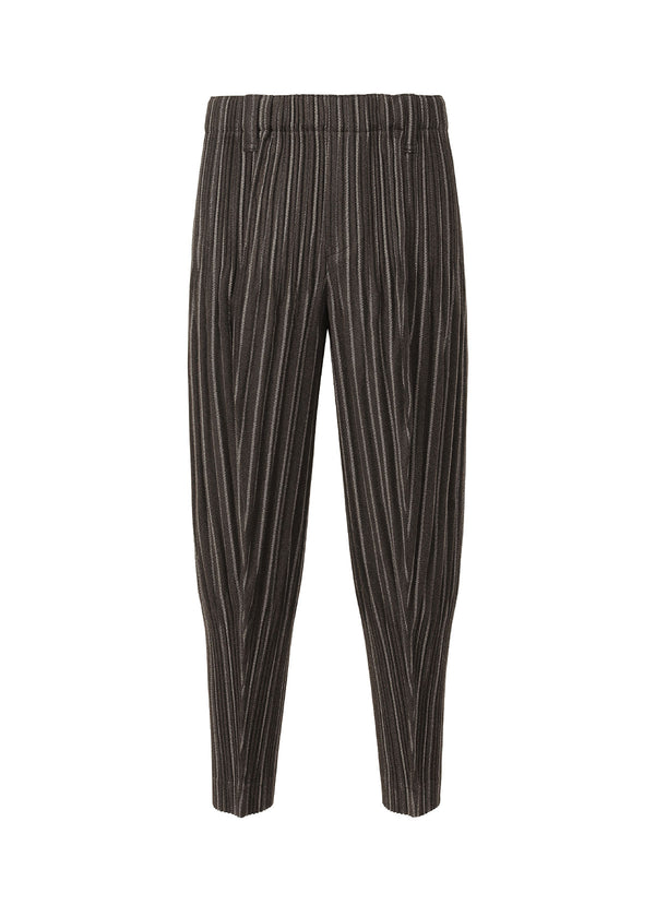 TWEED PLEATS Trousers Red Check | ISSEY MIYAKE ONLINE STORE UK