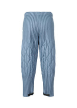 PADDED PLEATS Trousers Light Grey
