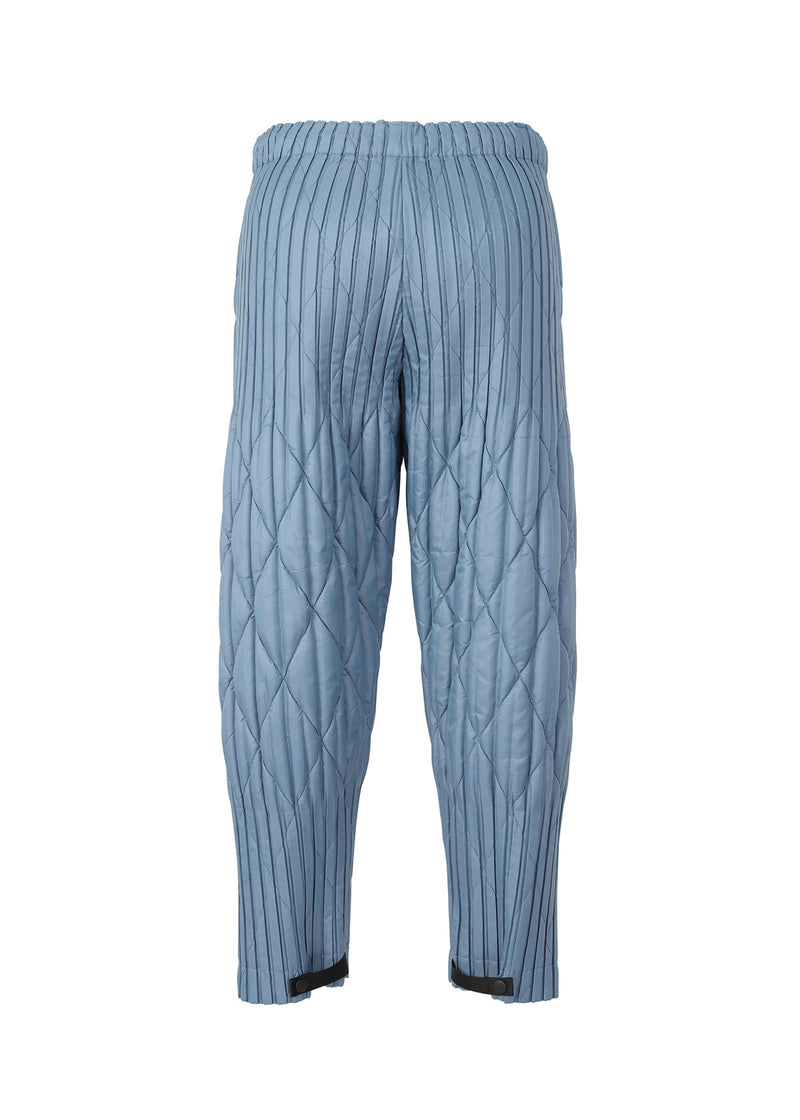 PADDED PLEATS Trousers Light Grey
