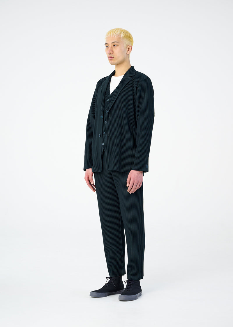 TAILORED PLEATS 2 Jacket Alpaca Grey