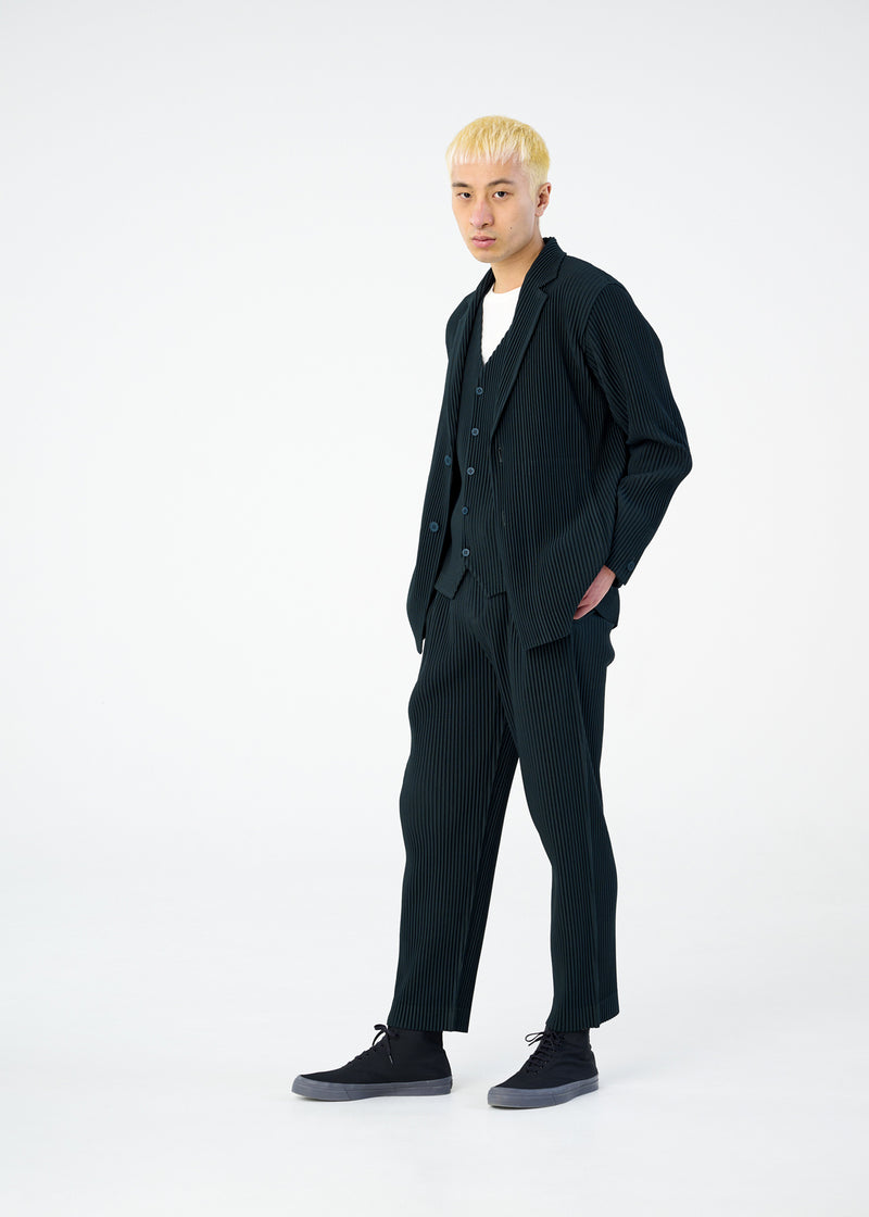 TAILORED PLEATS 2 Jacket Alpaca Grey