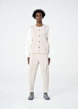 BOW Vest Pearl Grey