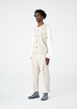 BOW Vest Pearl Grey