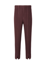 MC NOVEMBER Trousers Dark Burgundy