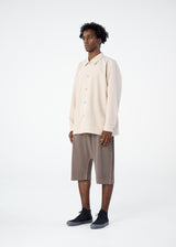 PLEATS BOTTOMS 1 Trousers Alpaca Brown