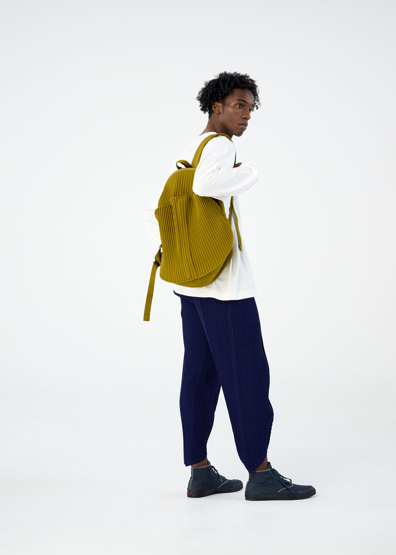 PLEATS BOTTOMS 2 Trousers Fog Blue