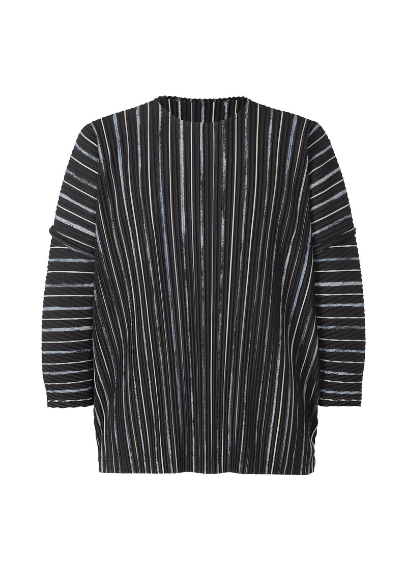 PASTEL STRIPE Top Blue Stripe