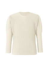 COLOR PLEATS Top Ivory