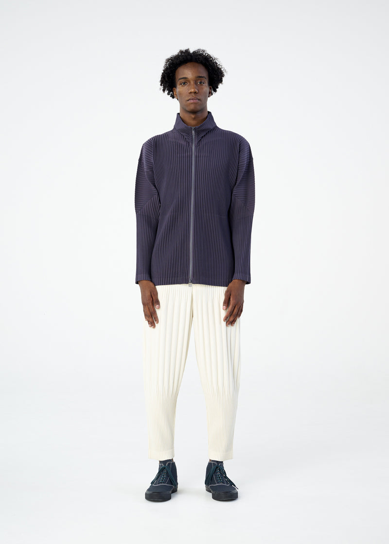 COLOR PLEATS Jacket Ivory