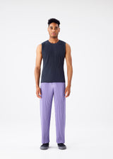 TAILORED PLEATS 2 Vest Gunmetal Grey