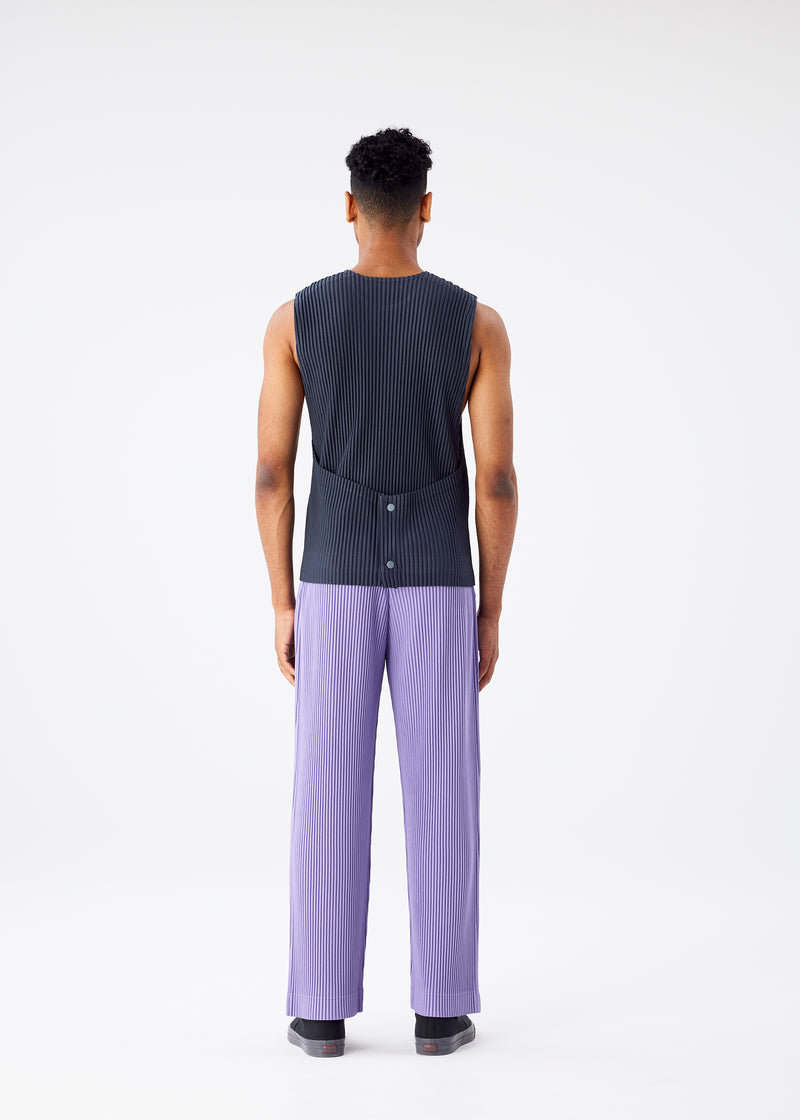 TAILORED PLEATS 2 Vest Gunmetal Grey