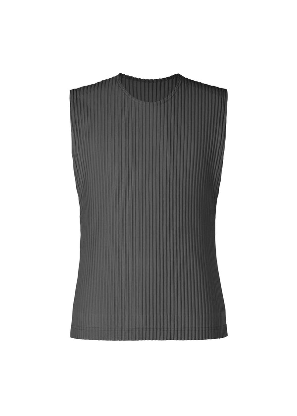 TAILORED PLEATS 2 Vest Gunmetal Grey