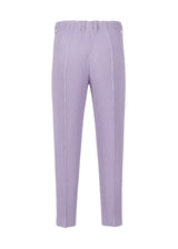 TAILORED PLEATS 2 Trousers Lavender Purple