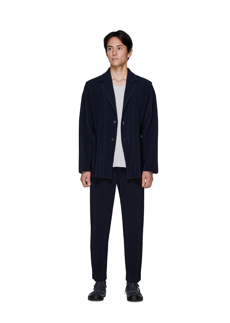 BASICS Jacket HOMME PLISSÉ Black | ISSEY MIYAKE ONLINE STORE UK